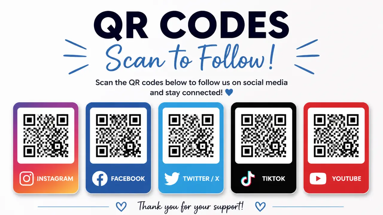 Scan to Follow: How QR Codes Help Brands Grow on Social Media