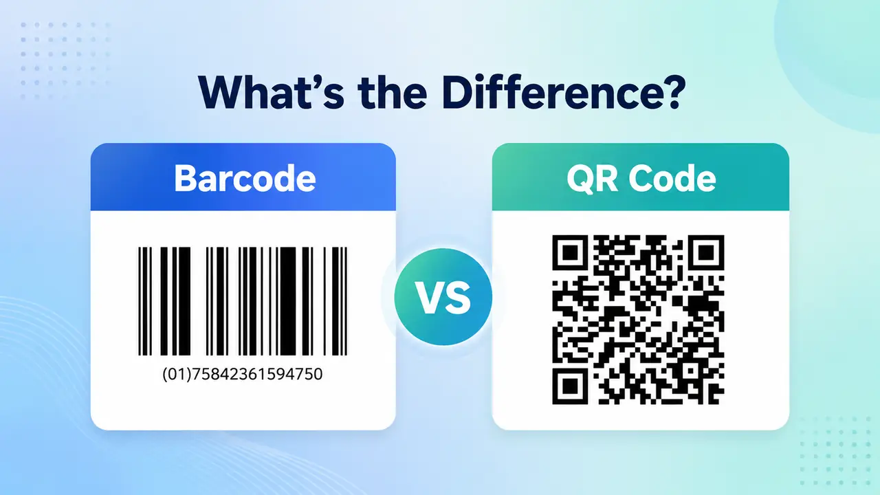 What's the Difference Between QR Codes and Barcodes and Which One Should You Use?