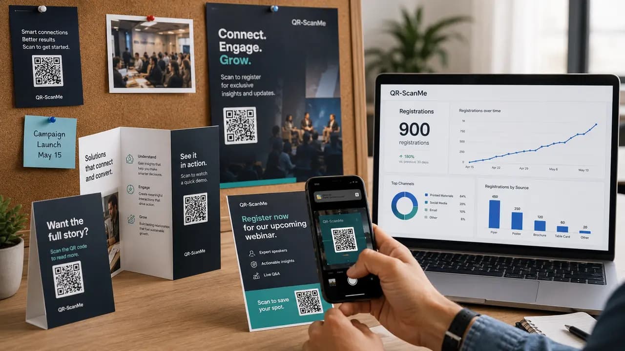 How QR Codes Turned Printed Materials Into 900 Registrations: The MDL Marinas Case